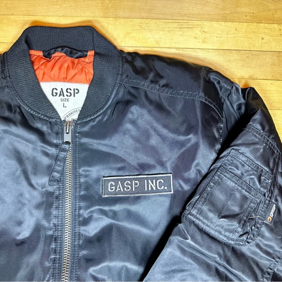 GASP Utility Jacket, Black. - Picture 2 of 8